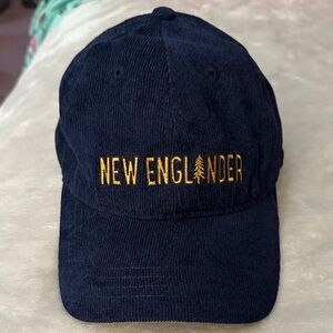 Navy Cord Cap with Gold Kiel James Patrick